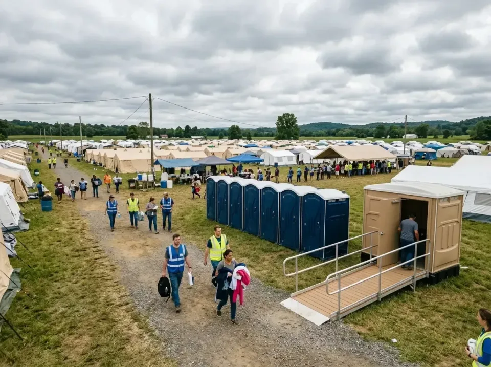 disaster-relief-camp-restrooms-010 — frequently asked questions, Dumpster & Portable Bathrooms Rental in Pike Creek, DE